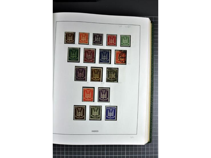 1872/1945, ungebrauchte und gestempelte reichhaltige Sammlung mit allen Blocks, die Erhaltung ist nicht immer einwandfrei, te