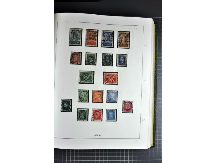 1872/1945, ungebrauchte und gestempelte reichhaltige Sammlung mit allen Blocks, die Erhaltung ist nicht immer einwandfrei, te