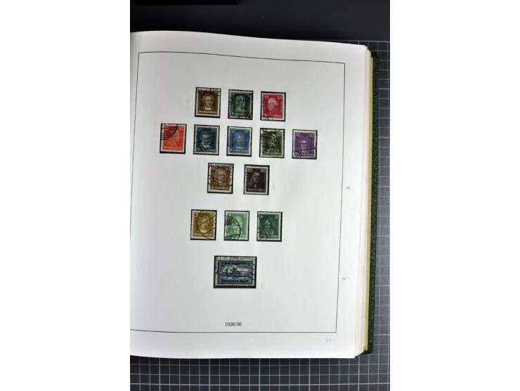 1872/1945, ungebrauchte und gestempelte reichhaltige Sammlung mit allen Blocks, die Erhaltung ist nicht immer einwandfrei, te