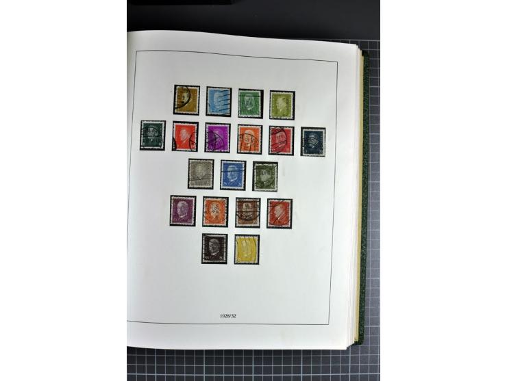 1872/1945, ungebrauchte und gestempelte reichhaltige Sammlung mit allen Blocks, die Erhaltung ist nicht immer einwandfrei, te