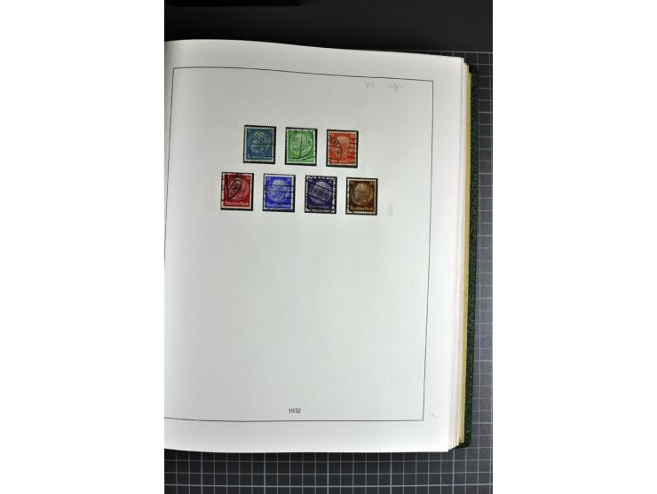 1872/1945, ungebrauchte und gestempelte reichhaltige Sammlung mit allen Blocks, die Erhaltung ist nicht immer einwandfrei, te