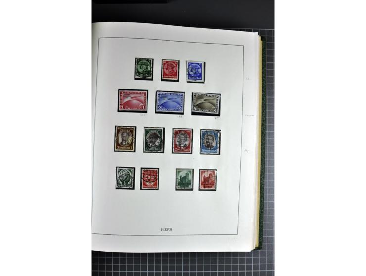 1872/1945, ungebrauchte und gestempelte reichhaltige Sammlung mit allen Blocks, die Erhaltung ist nicht immer einwandfrei, te