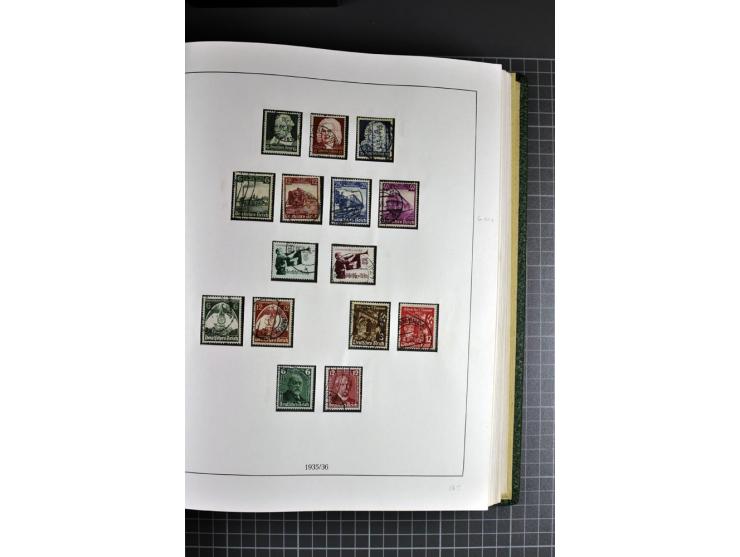 1872/1945, ungebrauchte und gestempelte reichhaltige Sammlung mit allen Blocks, die Erhaltung ist nicht immer einwandfrei, te