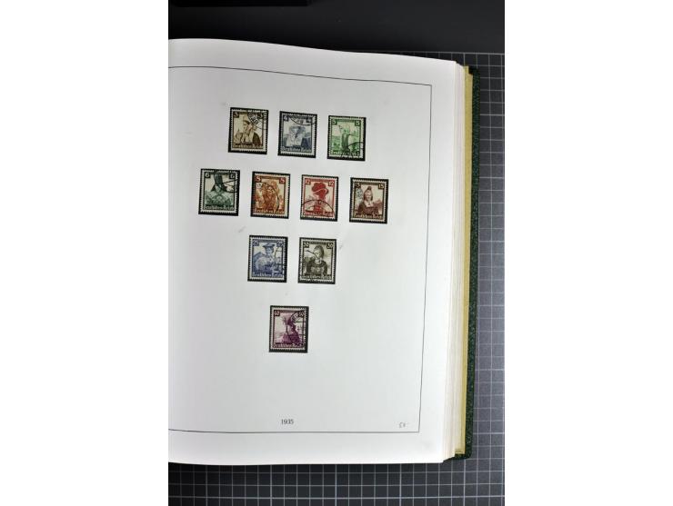 1872/1945, ungebrauchte und gestempelte reichhaltige Sammlung mit allen Blocks, die Erhaltung ist nicht immer einwandfrei, te