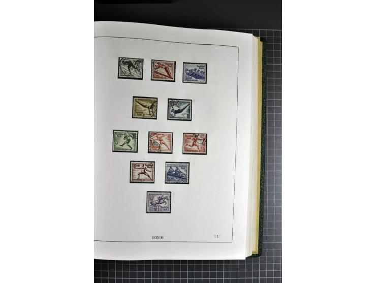 1872/1945, ungebrauchte und gestempelte reichhaltige Sammlung mit allen Blocks, die Erhaltung ist nicht immer einwandfrei, te