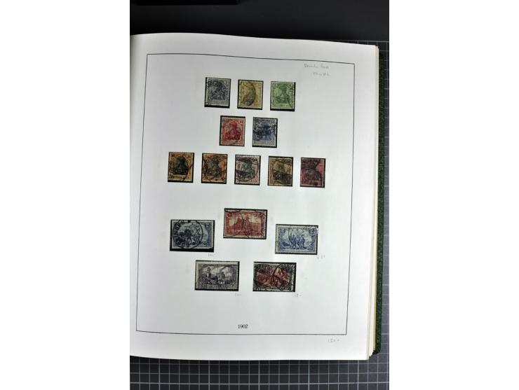 1872/1945, ungebrauchte und gestempelte reichhaltige Sammlung mit allen Blocks, die Erhaltung ist nicht immer einwandfrei, te