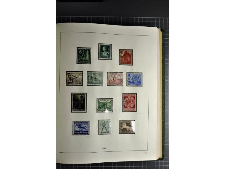 1872/1945, ungebrauchte und gestempelte reichhaltige Sammlung mit allen Blocks, die Erhaltung ist nicht immer einwandfrei, te