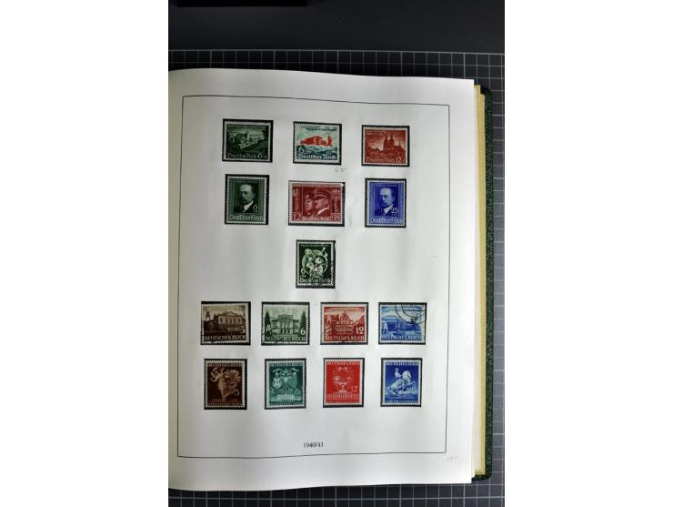 1872/1945, ungebrauchte und gestempelte reichhaltige Sammlung mit allen Blocks, die Erhaltung ist nicht immer einwandfrei, te