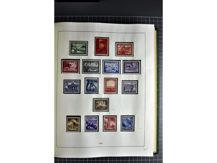 1872/1945, ungebrauchte und gestempelte reichhaltige Sammlung mit allen Blocks, die Erhaltung ist nicht immer einwandfrei, te
