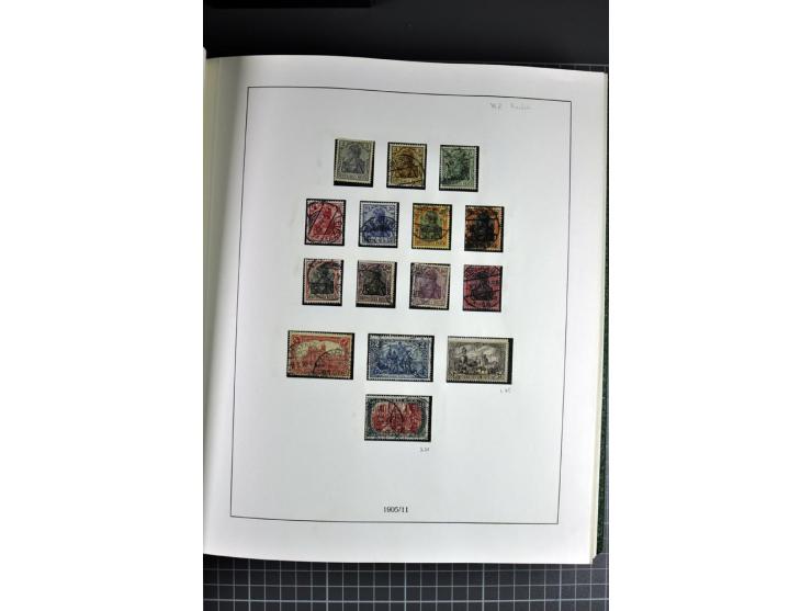 1872/1945, ungebrauchte und gestempelte reichhaltige Sammlung mit allen Blocks, die Erhaltung ist nicht immer einwandfrei, te
