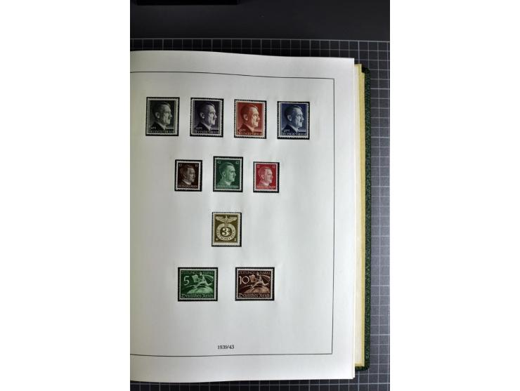 1872/1945, ungebrauchte und gestempelte reichhaltige Sammlung mit allen Blocks, die Erhaltung ist nicht immer einwandfrei, te