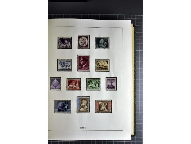 1872/1945, ungebrauchte und gestempelte reichhaltige Sammlung mit allen Blocks, die Erhaltung ist nicht immer einwandfrei, te