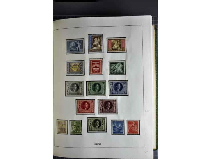 1872/1945, ungebrauchte und gestempelte reichhaltige Sammlung mit allen Blocks, die Erhaltung ist nicht immer einwandfrei, te