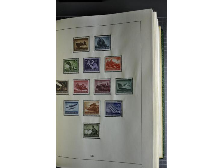 1872/1945, ungebrauchte und gestempelte reichhaltige Sammlung mit allen Blocks, die Erhaltung ist nicht immer einwandfrei, te