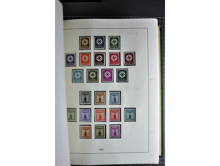 1872/1945, ungebrauchte und gestempelte reichhaltige Sammlung mit allen Blocks, die Erhaltung ist nicht immer einwandfrei, te