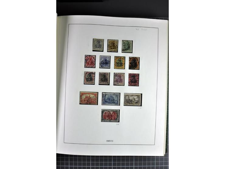 1872/1945, ungebrauchte und gestempelte reichhaltige Sammlung mit allen Blocks, die Erhaltung ist nicht immer einwandfrei, te