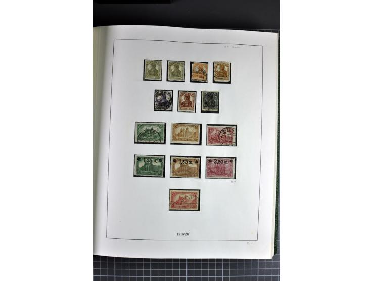 1872/1945, ungebrauchte und gestempelte reichhaltige Sammlung mit allen Blocks, die Erhaltung ist nicht immer einwandfrei, te