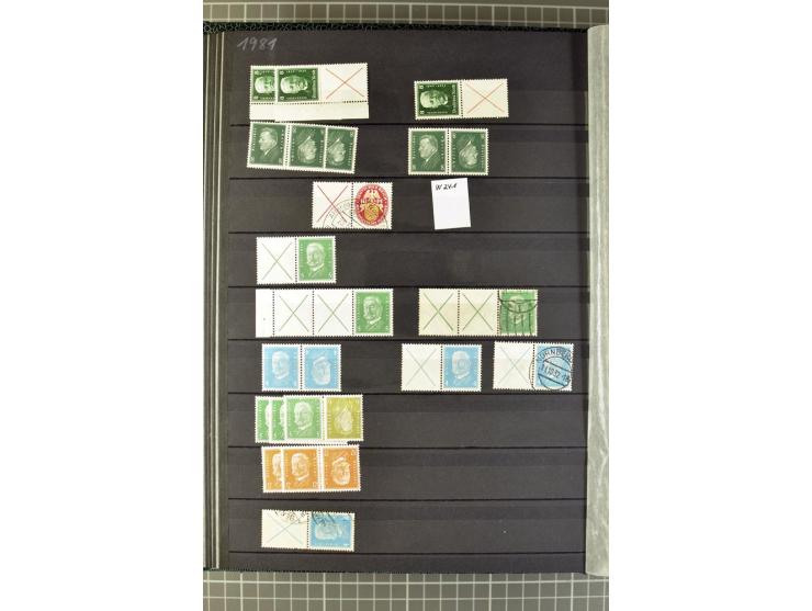  1910/41, postfrische, ungebrauchte und gestempelte Sammlung mit vielen guten Kombinationen wie Mi.-Nr. S1.4, S1-8, W1.1, W2.