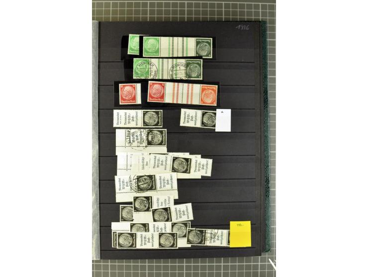  1910/41, postfrische, ungebrauchte und gestempelte Sammlung mit vielen guten Kombinationen wie Mi.-Nr. S1.4, S1-8, W1.1, W2.