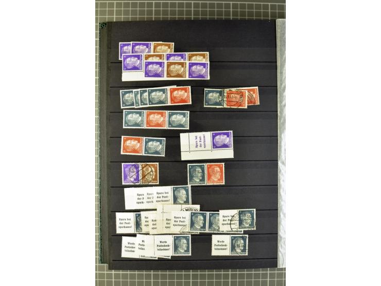  1910/41, postfrische, ungebrauchte und gestempelte Sammlung mit vielen guten Kombinationen wie Mi.-Nr. S1.4, S1-8, W1.1, W2.