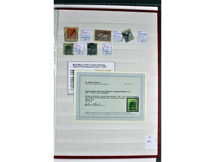 1903/1944, ungebrauchte/postfrische und gestempelte Sammlung mit einigen besseren und kpl. Ausgaben, Farben und weiteren Beso