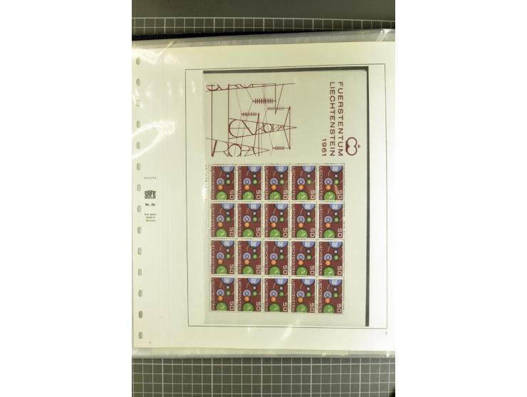 1916/23, sehr umfangreicher Bogenposten Inflation inkl. etwas Bayern mit hunderten von Bogen (vermutlich über 1000) in Mappen