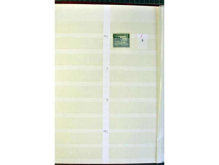  1923/45, postfrischer, ungebrauchter und gestempelter umfangreicher Bestand mit einer Vielzahl guter Werte und Sätze, dazu e