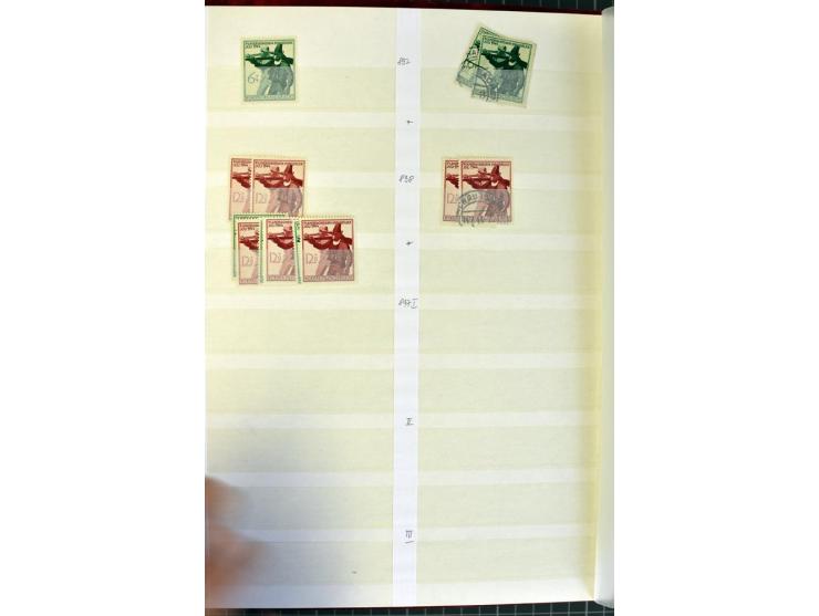  1923/45, postfrischer, ungebrauchter und gestempelter umfangreicher Bestand mit einer Vielzahl guter Werte und Sätze, dazu e