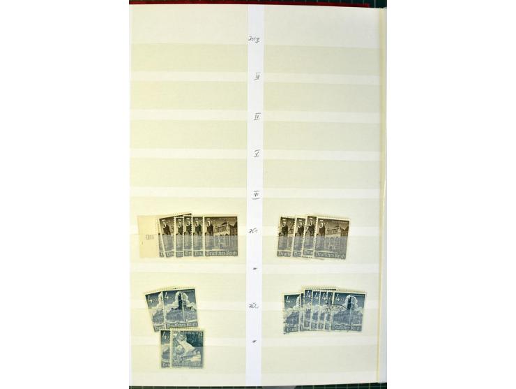  1923/45, postfrischer, ungebrauchter und gestempelter umfangreicher Bestand mit einer Vielzahl guter Werte und Sätze, dazu e