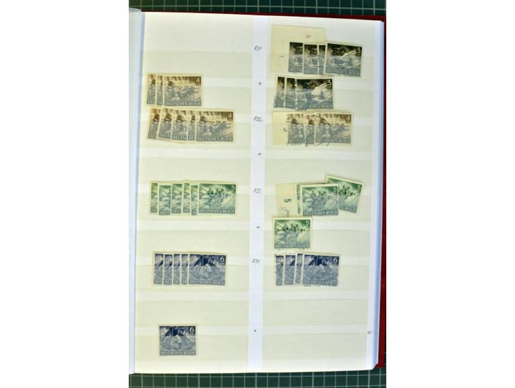  1923/45, postfrischer, ungebrauchter und gestempelter umfangreicher Bestand mit einer Vielzahl guter Werte und Sätze, dazu e