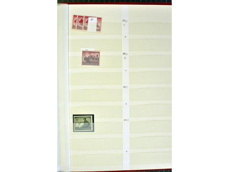  1923/45, postfrischer, ungebrauchter und gestempelter umfangreicher Bestand mit einer Vielzahl guter Werte und Sätze, dazu e