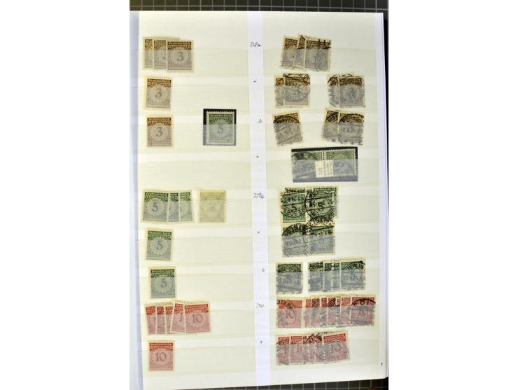  1923/45, postfrischer, ungebrauchter und gestempelter umfangreicher Bestand mit einer Vielzahl guter Werte und Sätze, dazu e