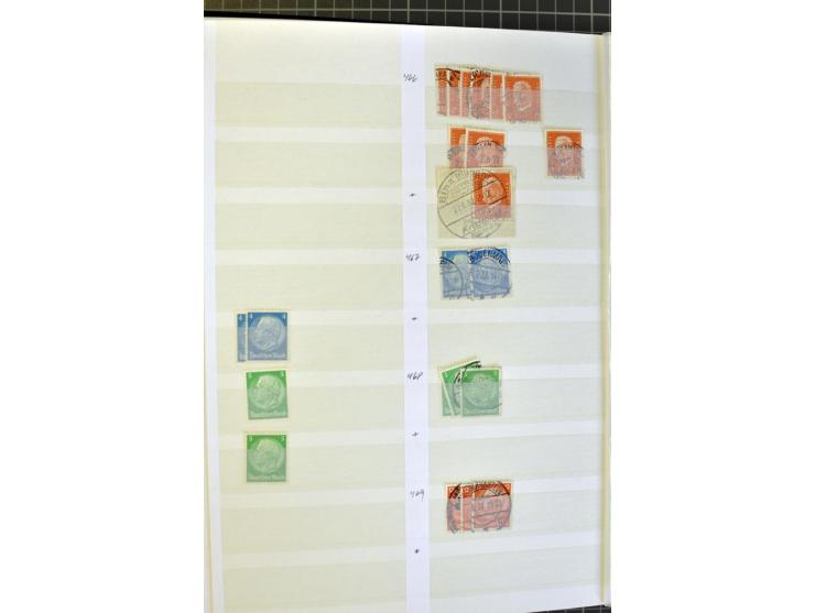  1923/45, postfrischer, ungebrauchter und gestempelter umfangreicher Bestand mit einer Vielzahl guter Werte und Sätze, dazu e