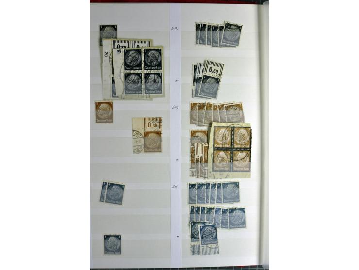  1923/45, postfrischer, ungebrauchter und gestempelter umfangreicher Bestand mit einer Vielzahl guter Werte und Sätze, dazu e