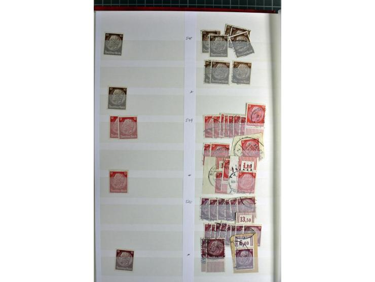  1923/45, postfrischer, ungebrauchter und gestempelter umfangreicher Bestand mit einer Vielzahl guter Werte und Sätze, dazu e