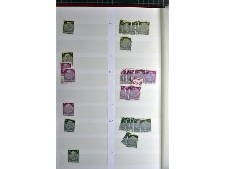  1923/45, postfrischer, ungebrauchter und gestempelter umfangreicher Bestand mit einer Vielzahl guter Werte und Sätze, dazu e