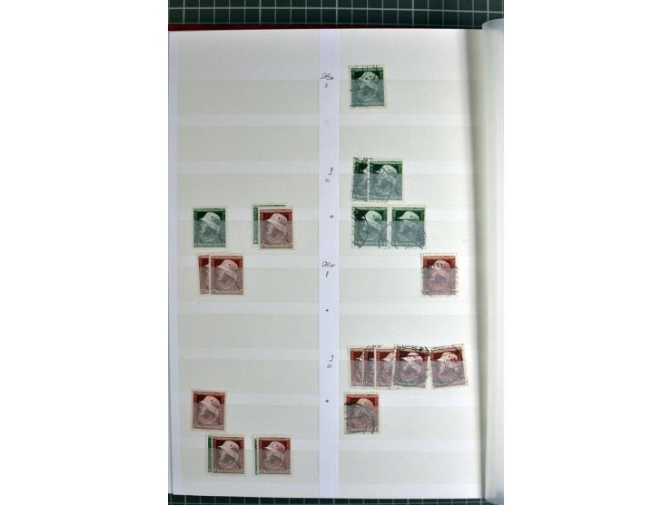  1923/45, postfrischer, ungebrauchter und gestempelter umfangreicher Bestand mit einer Vielzahl guter Werte und Sätze, dazu e