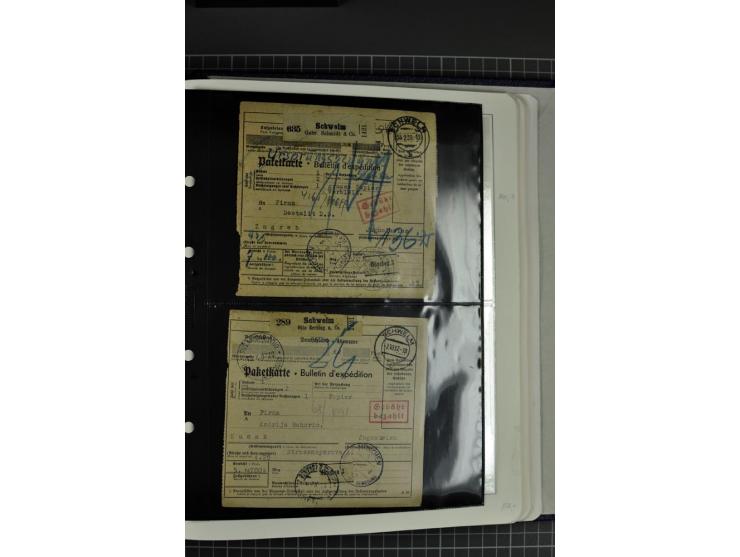 1933/45, gestempelte etwas spezialisierte Sammlung in den Hauptnummern kpl., sauber im LT-Vordruckalbum mit Chicagofahrt kpl.