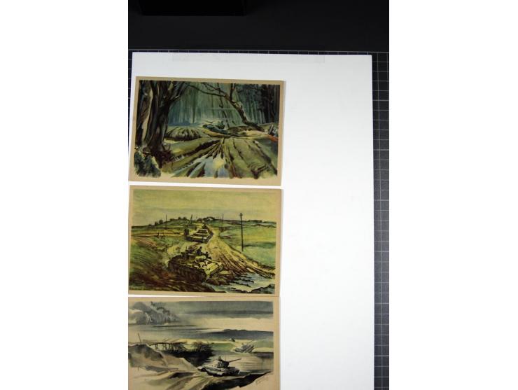 1940/1945, kleiner Posten mit III. Reich-Druckwerken (Arbeitsbuch, Propagandheft des Heeres usw.), alle mit Hakenkreuz bzw. R