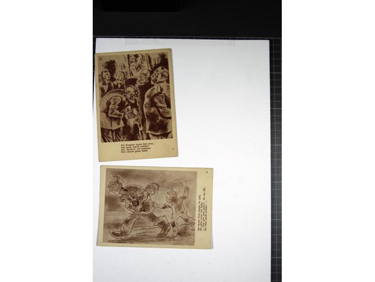 1940/1945, kleiner Posten mit III. Reich-Druckwerken (Arbeitsbuch, Propagandheft des Heeres usw.), alle mit Hakenkreuz bzw. R