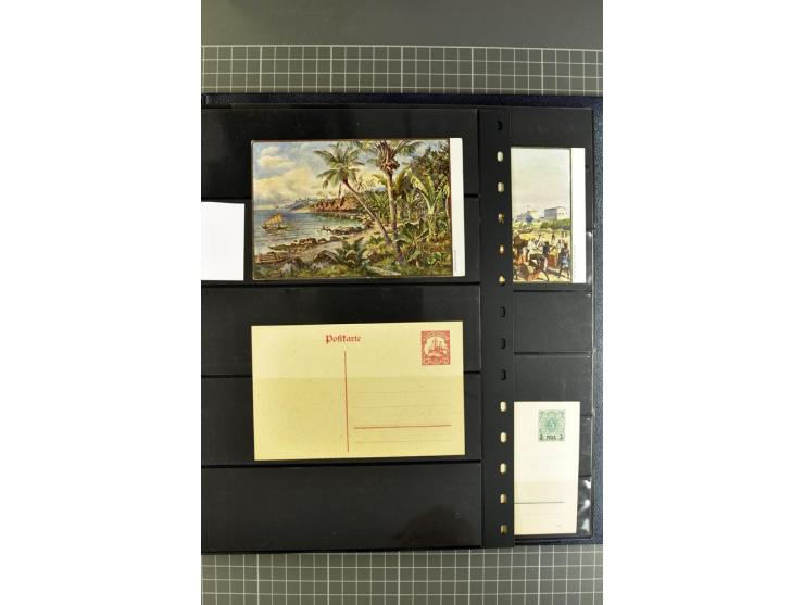 1872/1945, umfangreiche Sammlung Briefe und Karten ab Brustschilde mit nachverwendeten Stempeln, Hufeisenstempeln, des Weiter