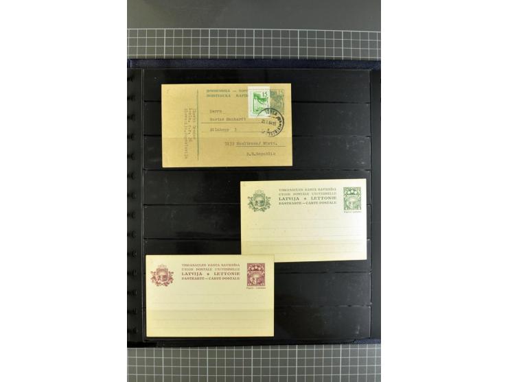 1872/1945, umfangreiche Sammlung Briefe und Karten ab Brustschilde mit nachverwendeten Stempeln, Hufeisenstempeln, des Weiter
