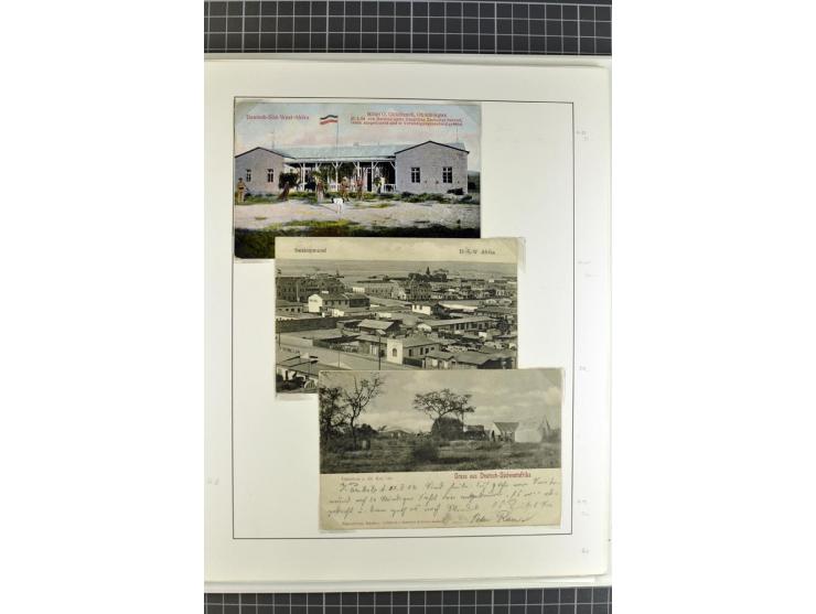 1872/1945, umfangreiche Sammlung Briefe und Karten ab Brustschilde mit nachverwendeten Stempeln, Hufeisenstempeln, des Weiter