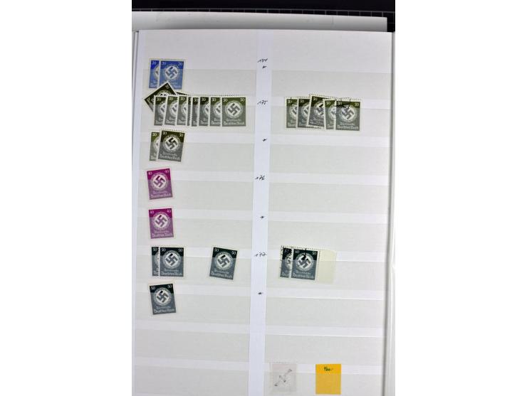 1874/1944, postfrischer, ungebrauchter und gestempelter Bestand, etliches sign., im Lagerbuch