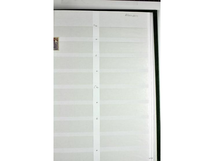  1914/18, postfrischer, ungebrauchter und gestempelter Bestand, etliches sign., in 2 Lagerbüchern