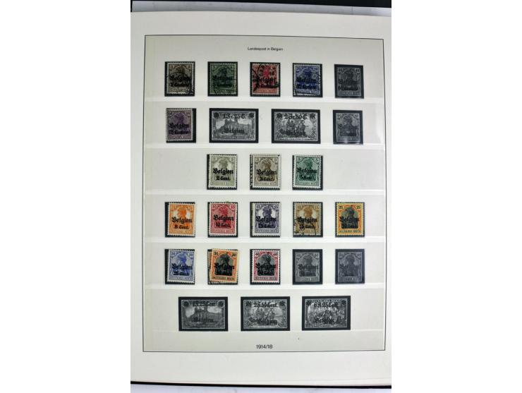 1914/39, ungebrauchte/postfrische und gestempelte Sammlung, Schwerpunkt Danzig und Memel mit diversen besseren Werten, meist 