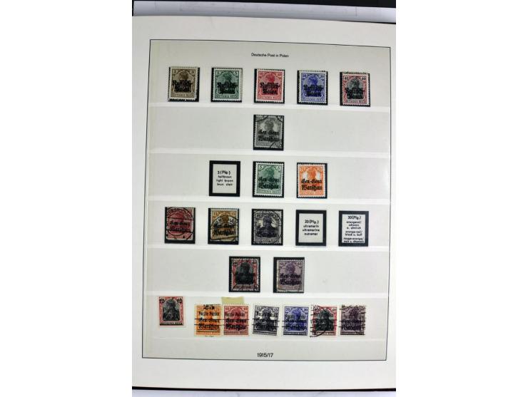 1914/39, ungebrauchte/postfrische und gestempelte Sammlung, Schwerpunkt Danzig und Memel mit diversen besseren Werten, meist 
