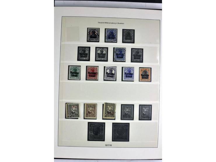 1914/39, ungebrauchte/postfrische und gestempelte Sammlung, Schwerpunkt Danzig und Memel mit diversen besseren Werten, meist 