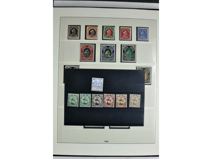 1914/39, ungebrauchte/postfrische und gestempelte Sammlung, Schwerpunkt Danzig und Memel mit diversen besseren Werten, meist 