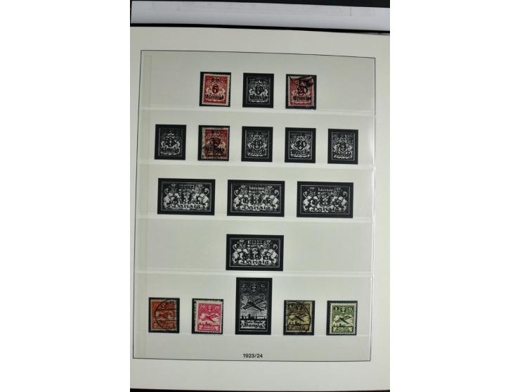 1914/39, ungebrauchte/postfrische und gestempelte Sammlung, Schwerpunkt Danzig und Memel mit diversen besseren Werten, meist 